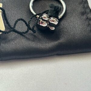 Calvin Klein Womens Silver Fidget Ring